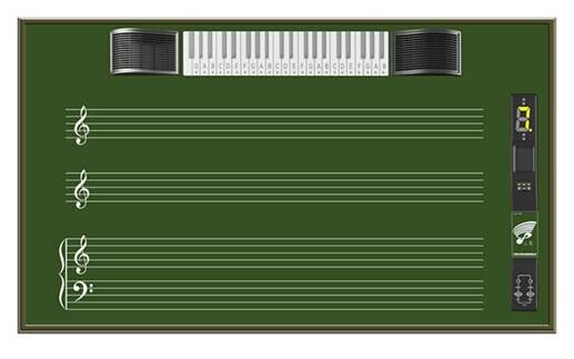 五线谱电子示教板