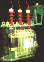 透明电机 变压器模型
