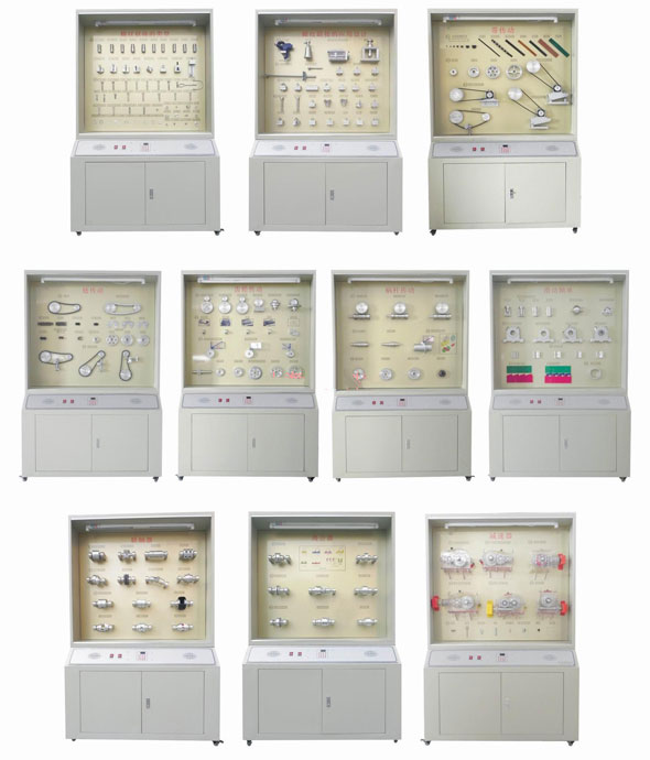 精选型《机械零件设计》示教陈列柜
