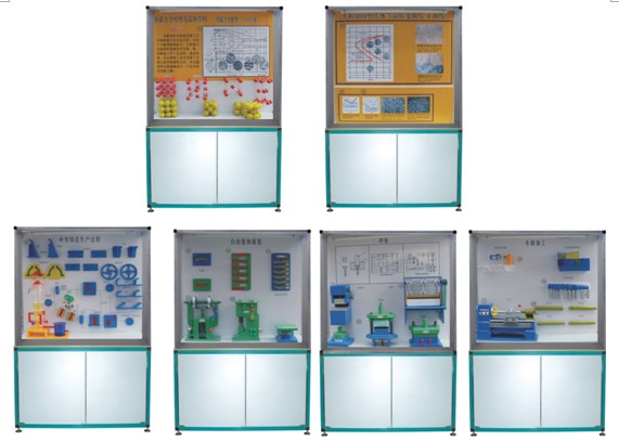 《金属工艺学》陈列柜