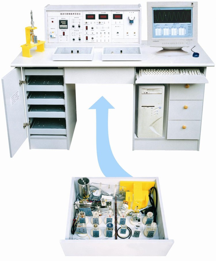 JA-811型检测与转换（传感器）技术实验装置(20种传感器)