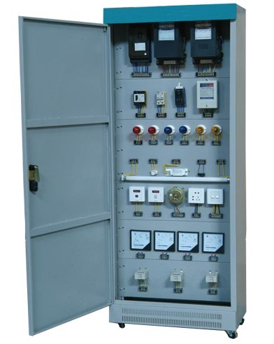 JDXKG-860B型仪表及照明单三相电机控制实训考核装置(柜式)