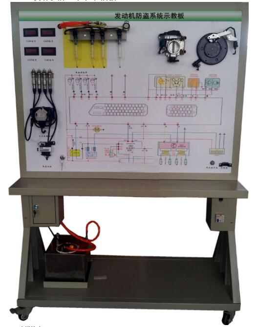 JDC-HD发动机防盗系统示教板