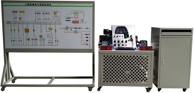 JDQC-GCJX-13工程机械全车电器带空调系统综合实训台