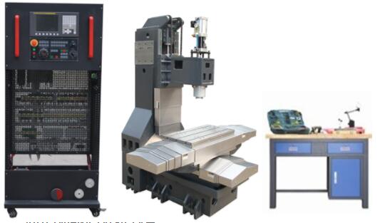 JDSKB-08M-3H数控铣床装调与维修考核实训设备