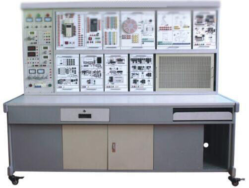 JD-183A工业自动化综合实训装置 （ PLC+ 变频器 + 触摸屏 + 单片机）