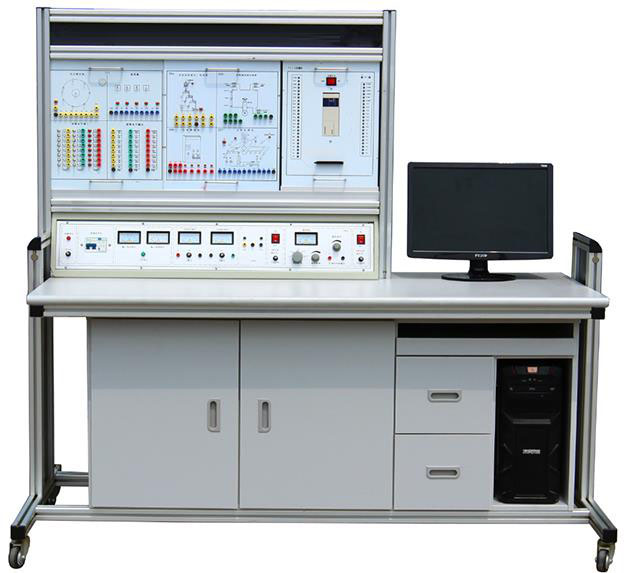 JDS-04DPLC可编程控制器实验装置（PLC+伺服+变频器+电气控制+触摸屏）