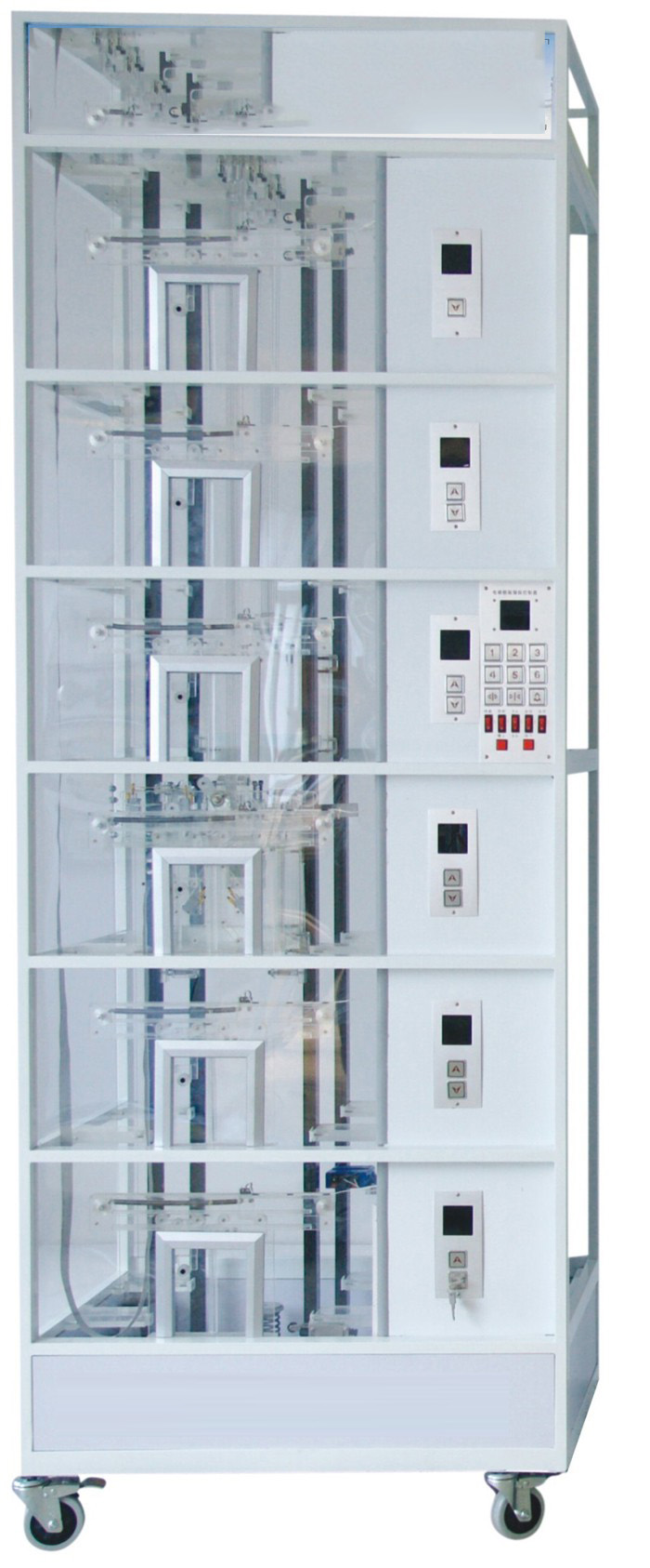 JD-2008六层透明仿真教学电梯模型