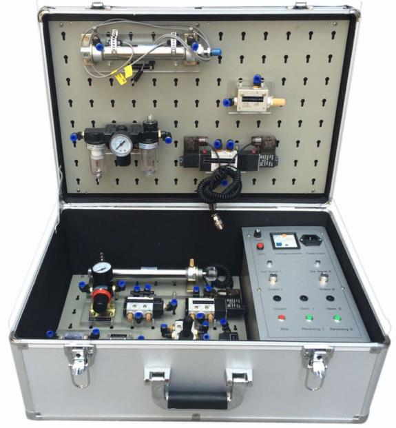 JD-QX05B便携式气动实训箱