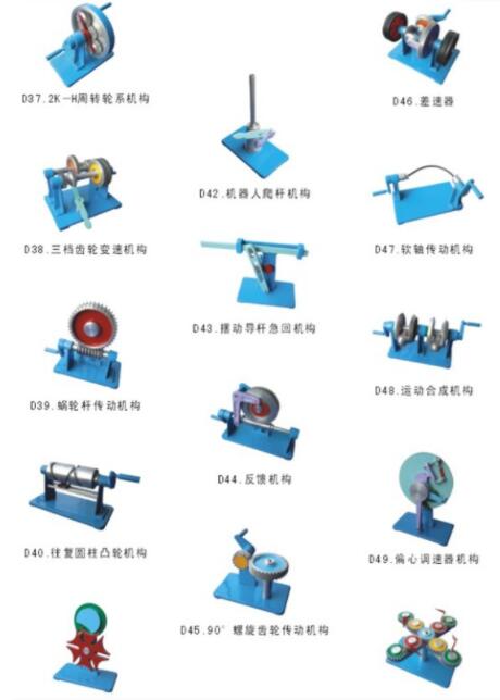 机械运动简图的测绘及分析实验模型50件